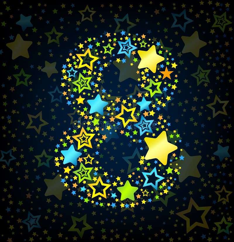 第8色的动画片星.